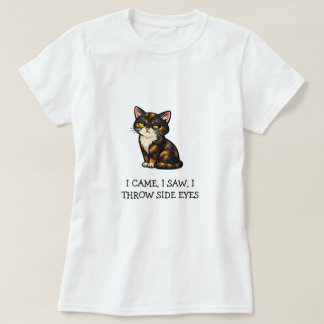 Ik Kwam Ik Zag Ik Keek Zijwaarts Grappige Schildpa T-shirt