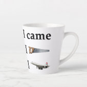 Ik kwam, ik zag, ik… latte mok (Rechts)