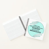 Ik kwam, ik zag, ik… notitieboek (Binnen)