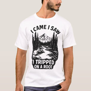 IK KWAM IK ZAG IK STRUIKELDE OVER EEN WORTEL T-SHIRT