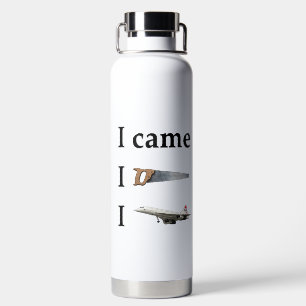 Ik kwam, ik zag, ik… waterfles