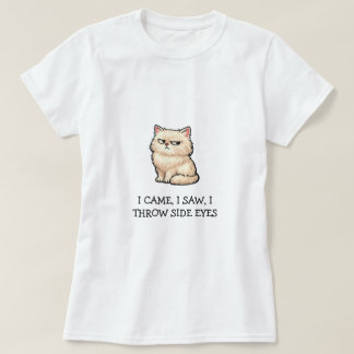 Ik Kwam Ik Zag Ik Wierp Zijdelingse Blikken Grappi T-shirt