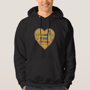 Ik Kwam Ik Zorgde Ik Ging Met Pensioen Dierenarts Hoodie