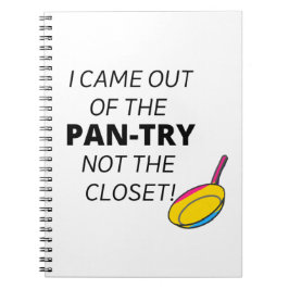 Ik kwam uit het Pantry Notitieboek