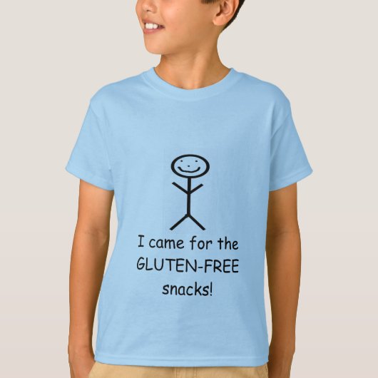 Ik kwam voor de GLUTEN... T-shirt (Voorkant)