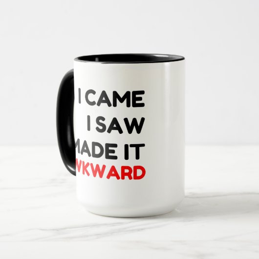 IK KWAM ZAG DAT IK HET GEDAAN HAD MOK (Voorkant links)