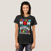 Ik kweek Helden Trots Autism Mama Autisme Bewustzi T-shirt (Voorkant volledig)