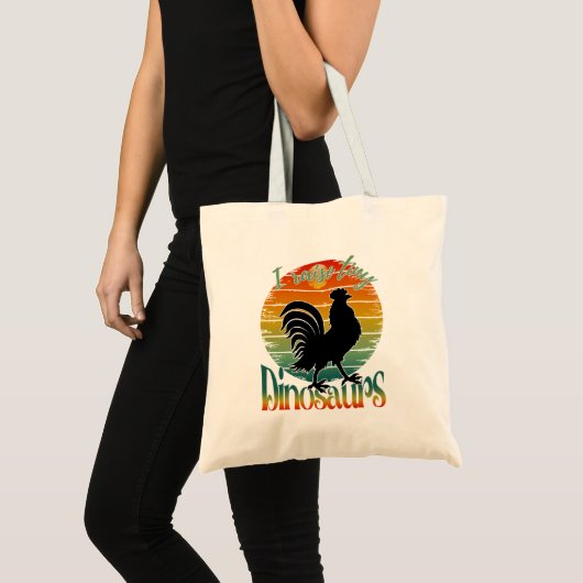 ik kweek kleine dinosauriërs tote bag (Voorkant (product))