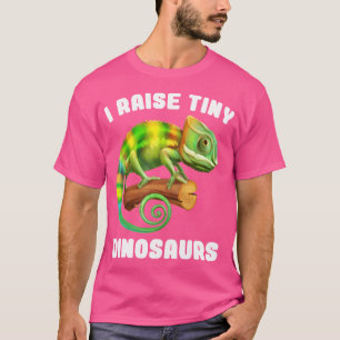 Ik kweek kleine dinosaurussen grappige kameleon t-shirt