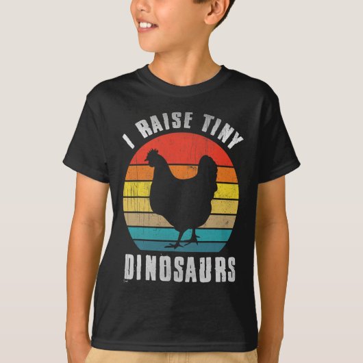 Ik kweek kleine dinosaurussen Kippen shirt Grappig (Voorkant)