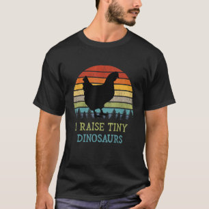 Ik kweek kleine dinosaurussen Vintage kippenbezitt T-shirt