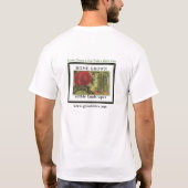 Ik kweek mijn eigen. Organic Tshirt Mannen (Achterkant)