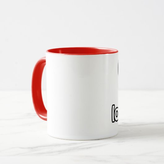 Ik laat 40 er goed uitzien mok (Voorkant links)