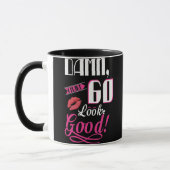 Ik laat 60 er goed uitzien 60ste verjaardag mok (Links)
