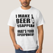 Ik laat Beer verdwijnen Grappig T-shirt (Voorkant)