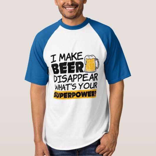 Ik laat Beer verdwijnen Grappig T-shirt (Voorkant)