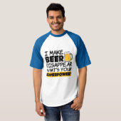 Ik laat Beer verdwijnen Grappig T-shirt (Voorkant volledig)