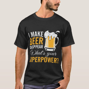 Ik laat Bier grappig verdwijnen T-shirt