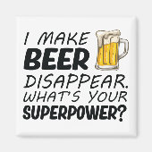 Ik laat Bier verdwijnen Magneet (Voorkant)