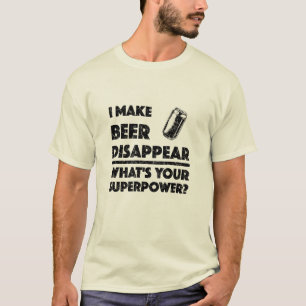Ik laat bier verdwijnen - Mannen T-shirt