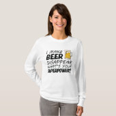Ik laat Bier verdwijnen T-shirt (Voorkant volledig)