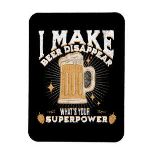 Ik laat bier verdwijnen wat is jouw superkracht magneet