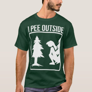 Ik laat buiten de Art Cute een lek-out design cade T-shirt