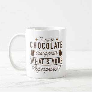 Ik laat Chocolade verdwijnen Koffiemok