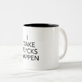 Ik laat Cl*cks gebeuren Tweekleurige Koffiemok (Voorkant rechts)