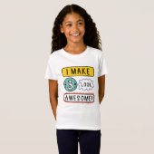 Ik laat drie zien Geweldige T-shirt (Voorkant volledig)