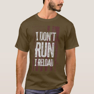 Ik laat geen Pistool van de Amerikaanse Amerikaans T-shirt
