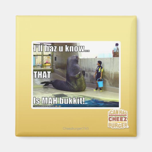 Ik laat je weten magneet (Voorkant)