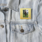 Ik laat m'n kneuzer alleen. vierkante button 5,1 cm (In situ)
