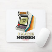 Ik laat Noobs razend stoppen Muismat (Met muis)