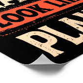 Ik laat plan B eruit zien als plan A Motivatie Poster (Hoek)