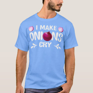 ik laat uien grappig restaurant chef 437 huilen t-shirt