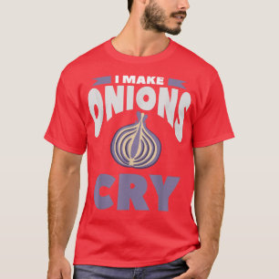 Ik Laat Uien Huilen Chef Koken Koken  T-shirt