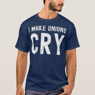 Ik laat uien huilen, ironische kok t-shirt