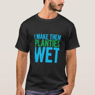 Ik laat ze planten nat t-shirt