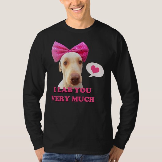 Ik lab je heel erg t-shirt (Voorkant)