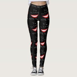 Ik lach met je zwart leggings