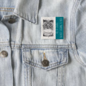 Ik lach niet om je Monkey Year 2016 Button (In situ)