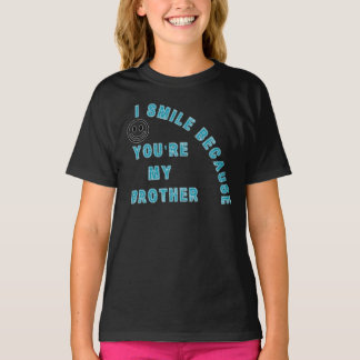 Ik lach omdat je mijn broer bent t-shirt