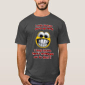 Ik lach omdat... t-shirt (Voorkant)