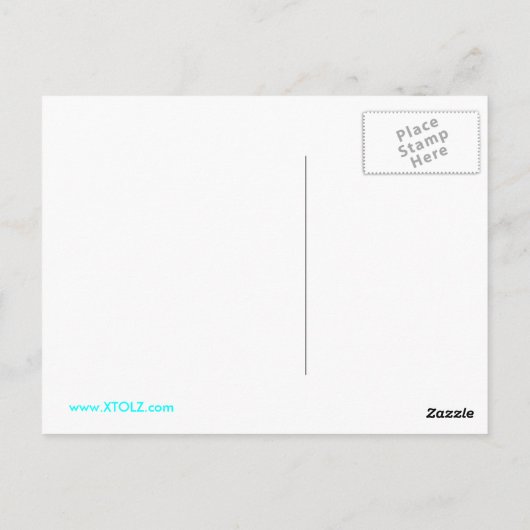 Ik lach omdat...V2 Briefkaart (Achterkant)