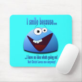 Ik lach omdat...V2 Muismat (Met muis)