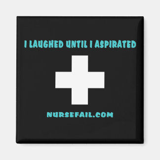 Ik lachte tot ik aspireerde magneet