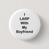 Ik LARP met mijn vriend Ronde Button 3,2 Cm (Voorkant)