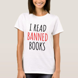 Ik las bandopdracht t-shirt