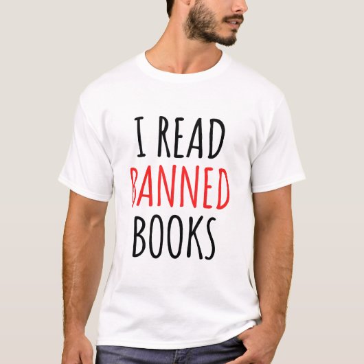 Ik las bandopdracht t-shirt (Voorkant)